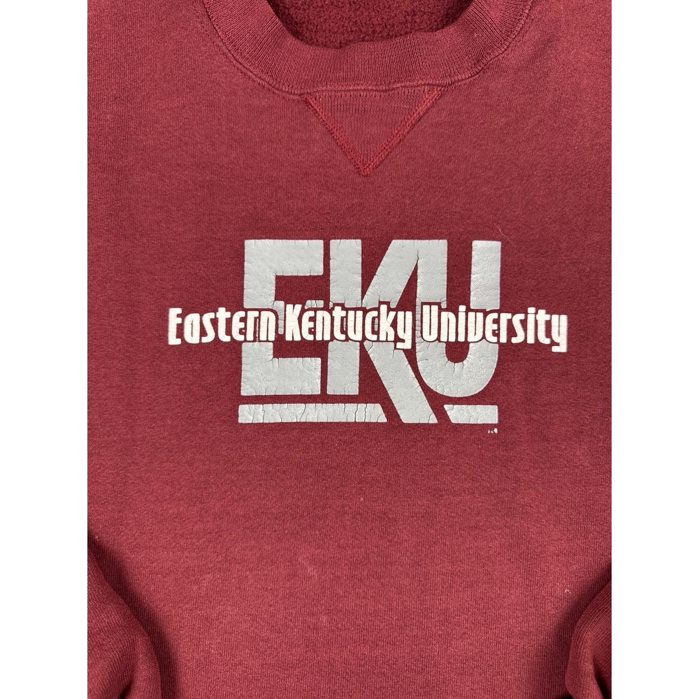 Vintage 90s Russell Athletic Eastern Kentucky University EKU Crewneck Sweatshirt - Picture 5 of 8